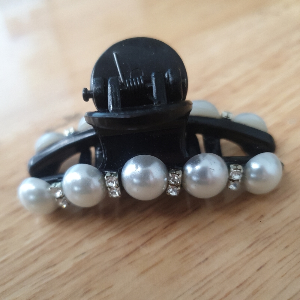 hairclip,baby,black
